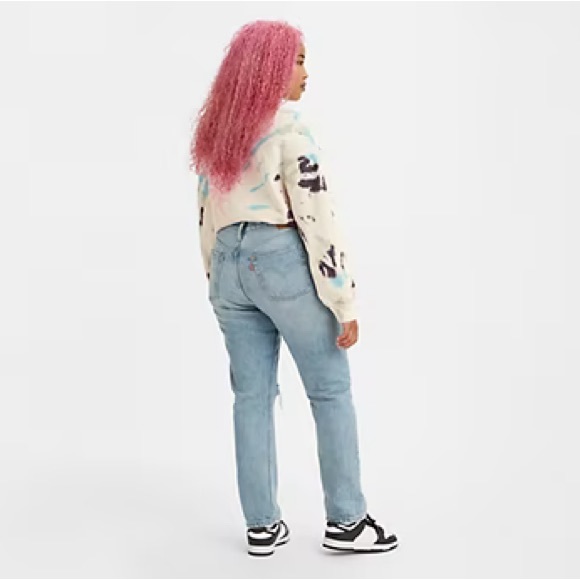 Levi's Premium 501 S Skinny Jeans Can't Touch This - Medium Wash - Picture 4 of 17